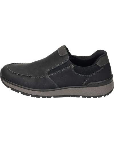 PÓŁBUTY RIEKER - 630044-01 CZARNE