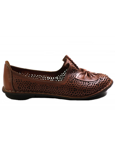 MOKASYNY VENEZIA - 301 148-1 BROWN
