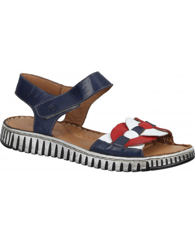 SANDAŁY MANITU - 910210-05 NIEBIESKIE