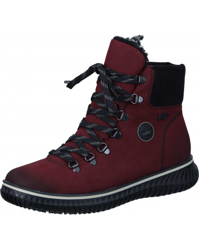 BOTKI RIEKER - 990620-41 CZERWONY
