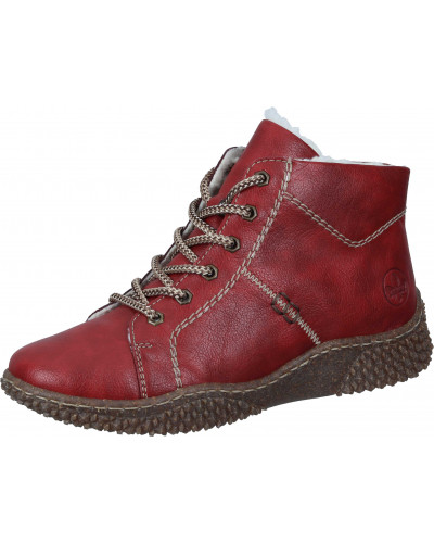 BOTKI RIEKER - 990621-04 CZERWONY