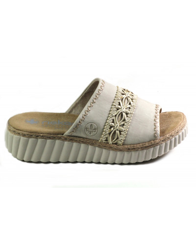 KLAPKI RIEKER - 69278-60 BEIGE