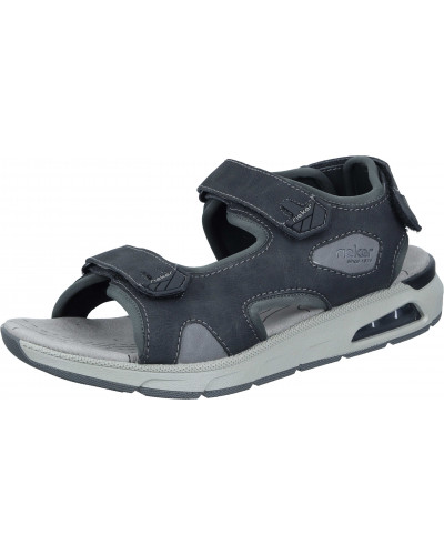 SANDAŁY RIEKER - 610032-01 BLACK