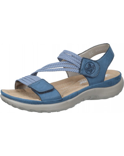 SANDAŁY RIEKER - 910173-05 BLUE
