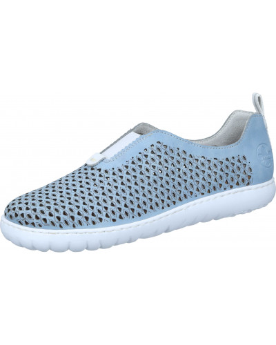 PÓŁBUTY RIEKER - 940467-55 BLUE