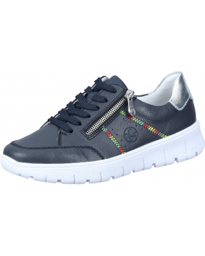 PÓŁBUTY RIEKER - 950601-05 BLUE