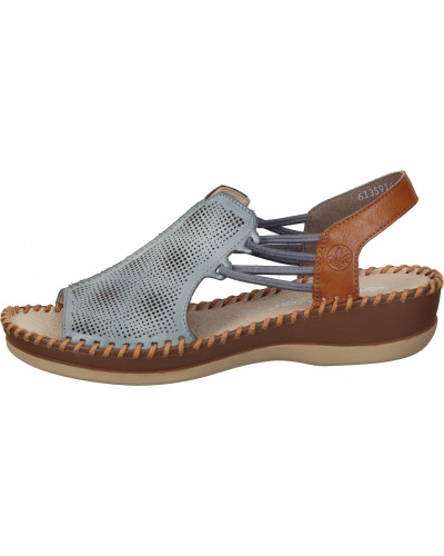 SANDAŁY RIEKER - 910235-55 BLUE