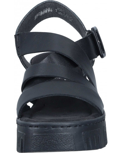 SANDAŁY RIEKER - 910293-01 BLACK