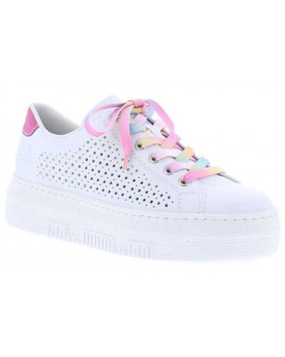 PÓŁBUTY RIEKER - 950365-03 WHITE