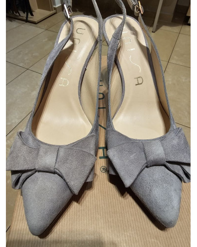 CZÓŁENKA UNISA - PRUNA KS CENIZA KID SUEDE