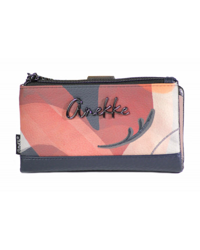 PORTFEL ANEKKE - 42759-907 CZARNY/GRAFIT