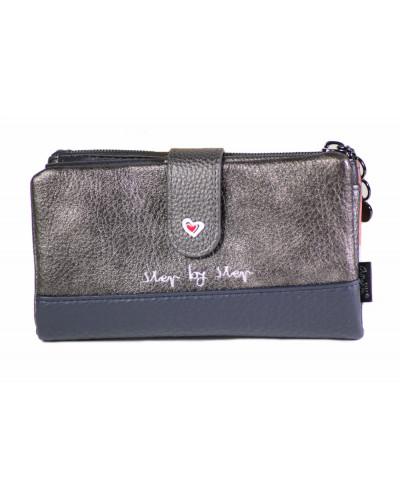 PORTFEL ANEKKE - 42759-907 CZARNY/GRAFIT