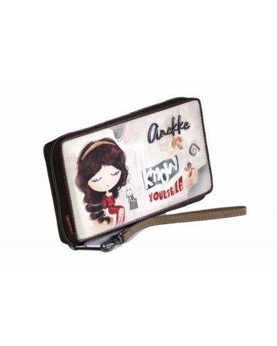 PORTFEL ORGANIZER ANEKKE - 42579-001 BEŻ