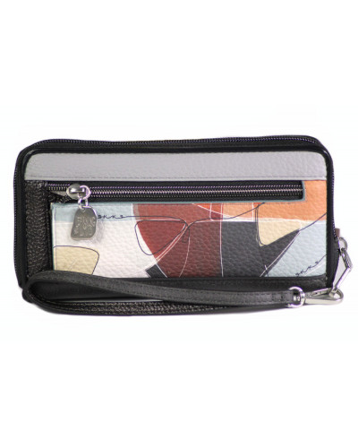 PORTFEL ANEKKE - 42809-908 SZARY/BEŻ