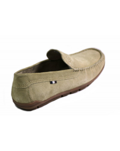 MOKASYNY BUGATTI - 321-AWF60-1400 5200 BEIGE
