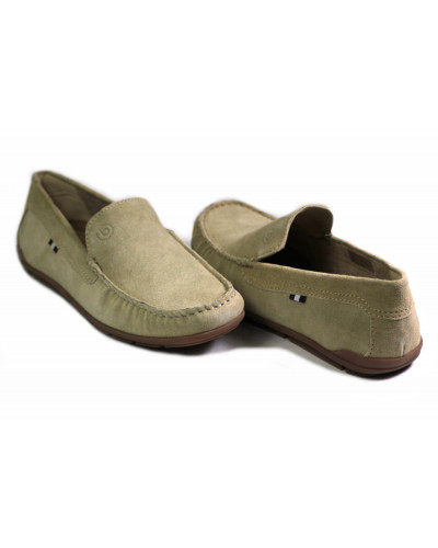 MOKASYNY BUGATTI - 321-AWF60-1400 5200 BEIGE