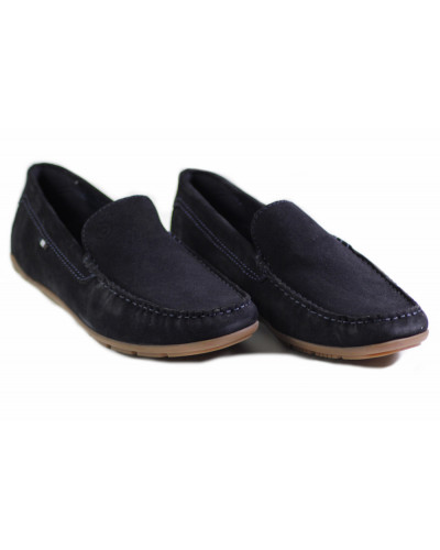 MOKASYNY BUGATTI - 321-AWF60-1400 4100 DARK BLUE