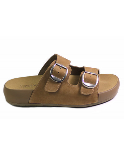 KLAPKI LORETTA VITALE - W5352 CAMEL