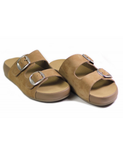 KLAPKI LORETTA VITALE - W5352 CAMEL