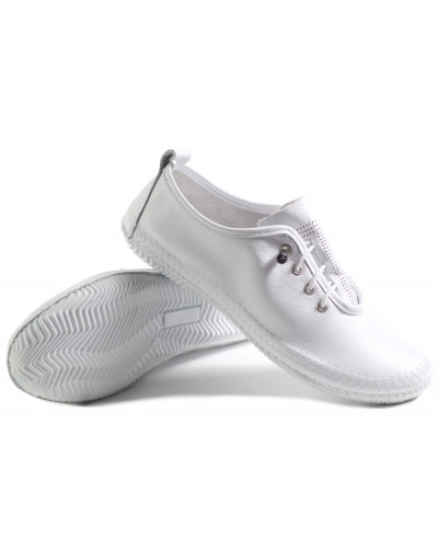 PÓŁBUTY VENEZIA - V505-04284-01WHI WHITE