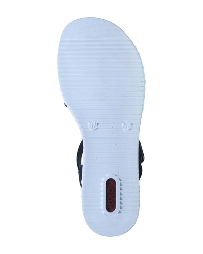 SANDAŁY RIEKER - 910183-01 BLACK