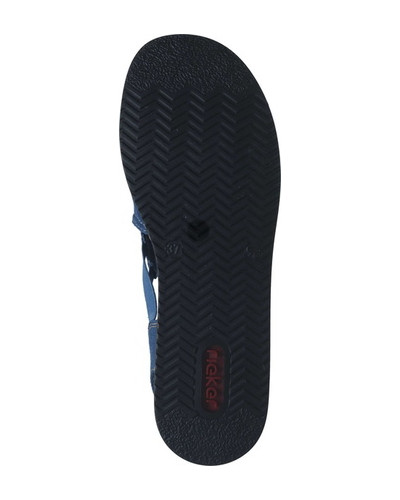 SANDAŁY RIEKER - 910237-05 NAVY