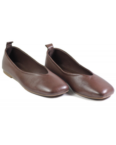BALERINY VENEZIA - V457-04801-01TDM BROWN