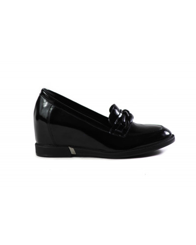 PÓŁBUTY VENEZIA - 1426 R010 BLACK